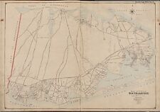 1902 SOUTHAMPTON, SUFFOLK COUNTY LONG ISLAND NY WESTHAMPTON BEACH ATLAS MAP  