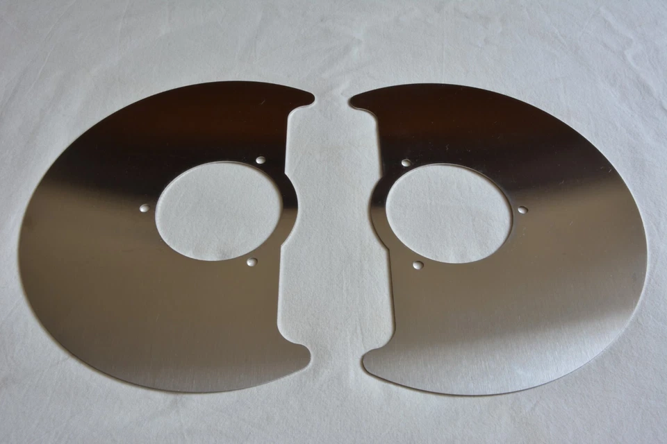 PAR de placas de cubierta de protector contra polvo de freno para VW Volkswagen T3 Bus Transporter Vanagon* Foto 1 de 4