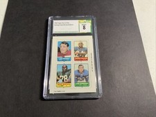 1969 Topps Four-in-One Stallings/Taylor/Brown/Gibbons CSG NM/MT 8!