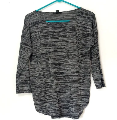 Top Attention, para mujer talla mediana, elástico, gris/negro Foto 1 de 2