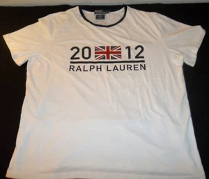 Vtg RALPH LAUREN UNITED STATES U.S. OLYMPIC TEAM 2012 OLYMPICS T-SHIRT XL/XXL - Picture 1 of 13