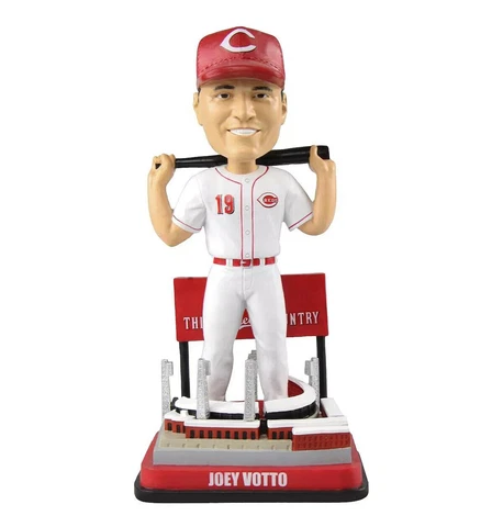 JOEY VOTTO Cincinnati Reds Legend REDS COUNTRY Stadium Base Bobblehead NIB! Cover