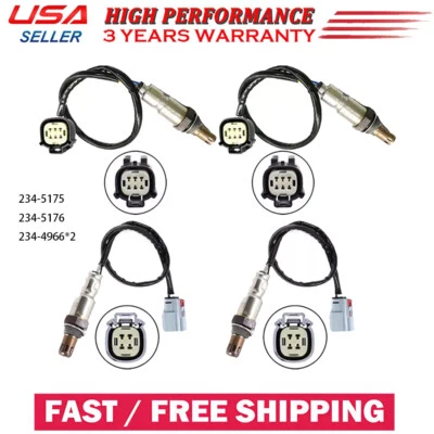 Sensor de oxígeno aguas arriba+aguas abajo 4 piezas para Ford Edge 2015-2019 Explorer 2016-2019 3,5 L Foto 1 de 4