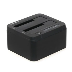 O-Simplecom SD322 Dual Bay USB 3.0 Aluminium Docking Station for 2.5" & 3.5" ... - Picture 1 of 1