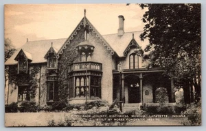 Tippecanoe County Historical Museum Lafayette Indiana Vintage Postcard - Picture 1 of 2