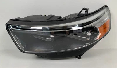 Complete! 2020-2024 Ford Explorer Left Reflector LED w/Strip Chrome Headlight OE - Image 1 of 4