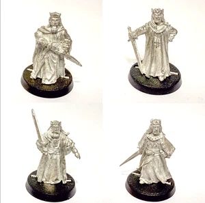 4x Kings of Men - Lord of the Rings - GW LOTR metal miniatures - Picture 1 of 1