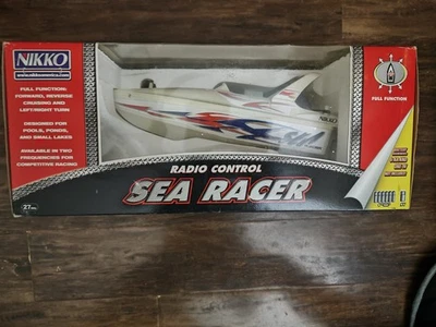 Nikko радио управления морской гонщик лодка черный 300051 новый в коробке запечатанный оригинальной коробке - Изображение 1 из 4
