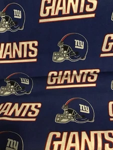 1 Yard, 36 "x 56" Baumwollstoff, New York Giants - Bild 1 von 1