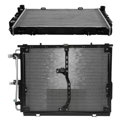 Kit de radiador y condensador de refrigeración de alcance para Mercedes-Benz CL500 98-99 BNDL-460632 Foto 1 de 2