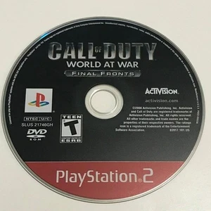 PS2 Call of Duty World At War Final Fronts PlayStation 2 - Picture 1 of 2