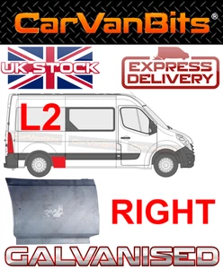 FOR RENAULT MASTER MOVANO NV400 10-24 REAR WHEEL ARCH SIDE BODY REPAIR PANEL OS - Picture 1 of 6
