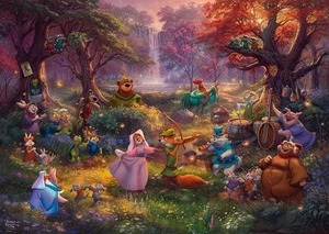 Rompecabezas Schmidt Kinkade Disney Robin Hood (1000 piezas) - Imagen 1 de 2