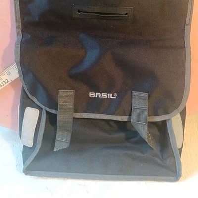 Bolsa de viaje Basil Urban Load 48-53L doble alforja ciudad | negra Foto 1 de 4
