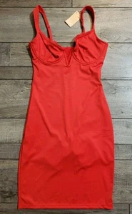 Popilush Spitzen Shapewear Kleid Korsett Minikleid figurbetont, Bügel Cups Gr. M - Bild 1 von 7