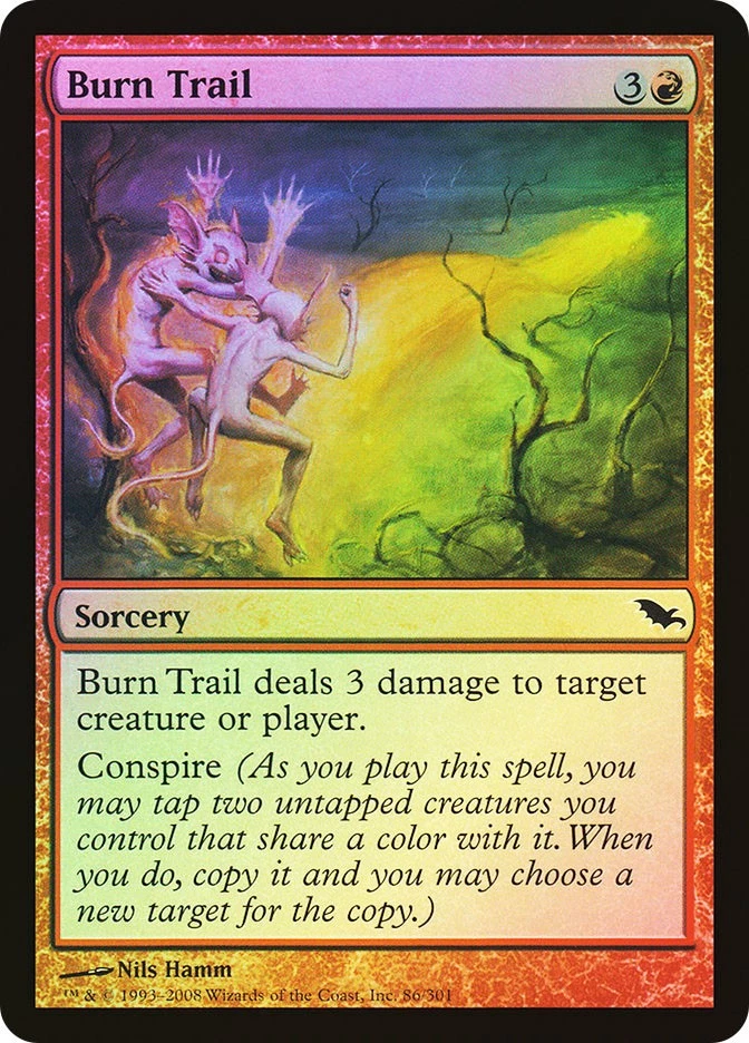 MTG FOIL Burn Trail  - Shadowmoor #086 - Image 1 of 1
