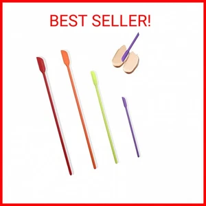 Beauty Spatula, 4 PCS Makeup Spatula Mini Spatula for Cosmetics & Kitchen Jar, S - Picture 1 of 2