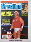 Sports Review Wrestling septembre 1987 général Skandor Akbar/Hulk Hogan