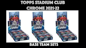 JUEGOS DE EQUIPO TOPPS STADIUM CLUB CROMO 2021/22 - Imagen 1 de 26
