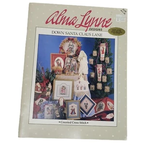 Alma Lynne Designs Down Santa Claus Lane Counted Cross Stitch Patterns - Picture 1 of 9