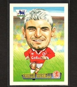 FABRIZIO RAVANELLI 1996 Merlin Collections Soccer Card MIDDLESBOROUGH #37 PSA - Picture 1 of 2