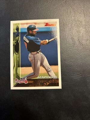 Cpp 1995 Bowman  #320 Marquis Grissom, Atlanta Braves - Image 1 of 2