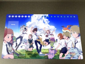 Alfombra de juego de cartas coleccionables DTCG Duel Playmat Digimon Adventure Anime con zonas de cartas - Imagen 1 de 6
