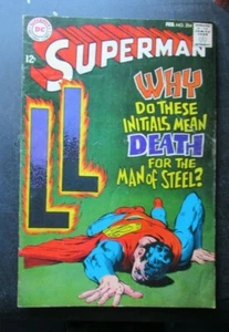 DC Comics Superman #204 Edad de Plata En muy buen estado+ Cubierta de Neal Adams - Imagen 1 de 2