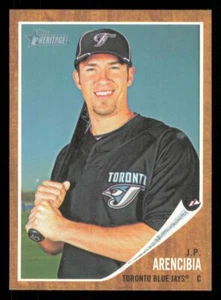 2011 Topps Heritage #368 J.P. Arencibia Toronto Blue Jays - Picture 1 of 2