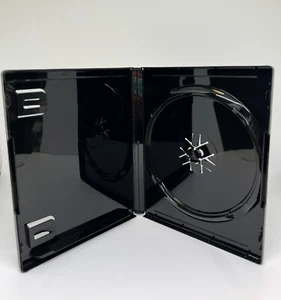 50 PCS PLAY STATION 3 PS3 GAME CASE, BLACK GLOSSY W/ SLEEVE, NO LOGO, PS3-BLK - Picture 1 of 3