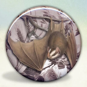 Specchio tascabile con incisione a pipistrello da appendere Tartx - Foto 1 di 3