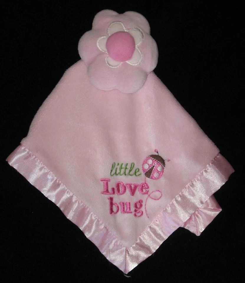 Circo Flower Little Love Bug Security Blanket Baby Lovey Ladybug Pink Target - Image 1 of 4