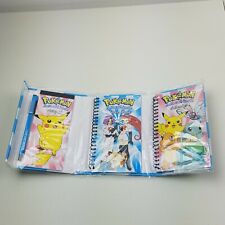 Vintage Pokemon RoseArt Tri Fold Organizer 1998 Nintendo Pikachu Sealed New