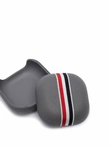 THOM BROWNE SAMSUNG BUDS LIVE, BUDS PRO, BUDS 2 ETUI ZE SKÓRY PEBBLE GRAIN - Zdjęcie 1 z 3