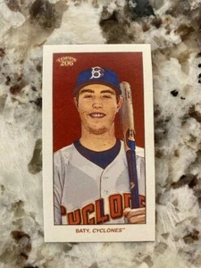 2020 TOPPS 206 SERIES 3 SOVEREIGN BACK INSERT RC CARD NEW YORK METS BRETT BATY - Picture 1 of 2