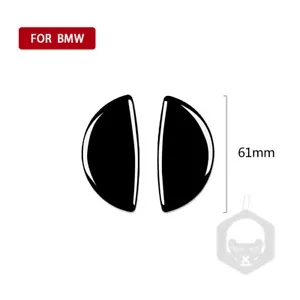 For BMW MINI F55 F54 R55 R56 PC 2*Door Handle Cover Trims Sticker Piano Black - Picture 1 of 8