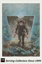 1994 FPG FANTACY ART TRADING CARD KEITH PARKINSON METALLIC STORM CARD MS4