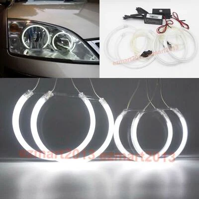 CCFL halo rings for Ford Mondeo MK3 2001-2007 headlight devil angel eye lamp DRL - Image 1 of 4