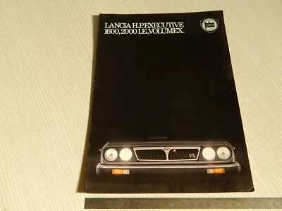 BROCHURE DEPLIANT ORIGINALE 1983 LANCIA BETA HPe VX VOLUMEX 1.6 2.0 i.e. - Immagine 1 di 4