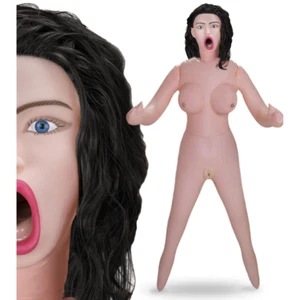 Nadia brunette vibrating  inflatable-blow-up- doll - Picture 1 of 6