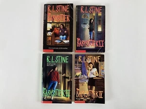 R.L. Stine THE BABYSITTER I II III IV 1 2 3 4 Taschenbuch Buch Menge YA Horror - Bild 1 von 12