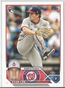 Evan Lee 2023 Topps Series 1 Rookie Card #243