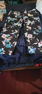 Lane Bryant Sexy Stretch Flower Pants Size 18R with tags - Picture 1 of 3