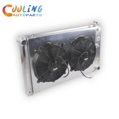 3 Row Radiator Shroud+Fan for 78-1979 Buick Skylark Custom V6 3.8L/ V8 5.0L/5.7L - Image 1 of 4
