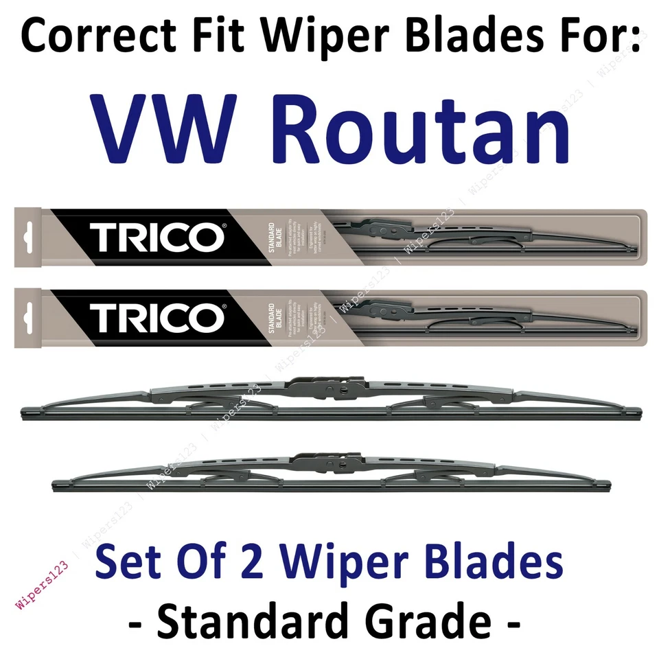 Paquete de 2 escobillas limpiaparabrisas estándar - aptas para Volkswagen VW Routan 2009-2014 - 30260/200 Foto 1 de 1