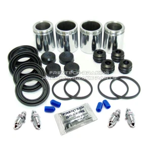 2x Front Caliper Repair Kits & Pistons For Fiat Ducato 18 2002-2006 (H/Duty) - Picture 1 of 8