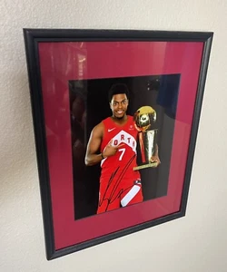 Kyle Lowry Signed 8x10 Toronto Raptors NBA Champion Photo Miami Heat Exact Proof - Picture 1 of 4