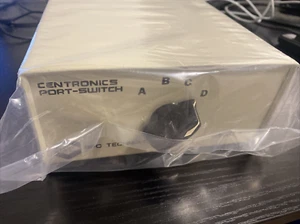 SPC Technology Centronics Port-Switch ABCD CPS- 910-4 4 port BRAND NEW in box - Afbeelding 1 van 7