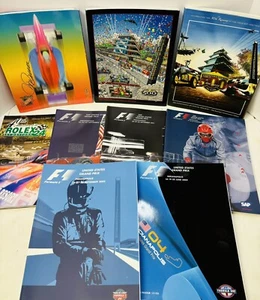 Indy 500 Formula 1 Grand Prix Rolex 24 Daytona Souvenir Programs Lot of 9 - Picture 1 of 10