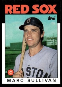 1986 Topps Marc Sullivan RC Boston Red Sox #529